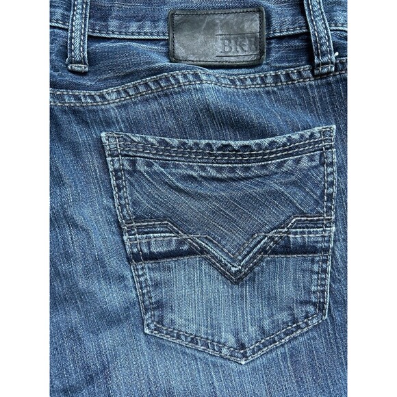 BKE Denim Carter Boot Leg Bootcut‎ Medium Wash Denim Jeans Size 34R - Picture 8 of 8